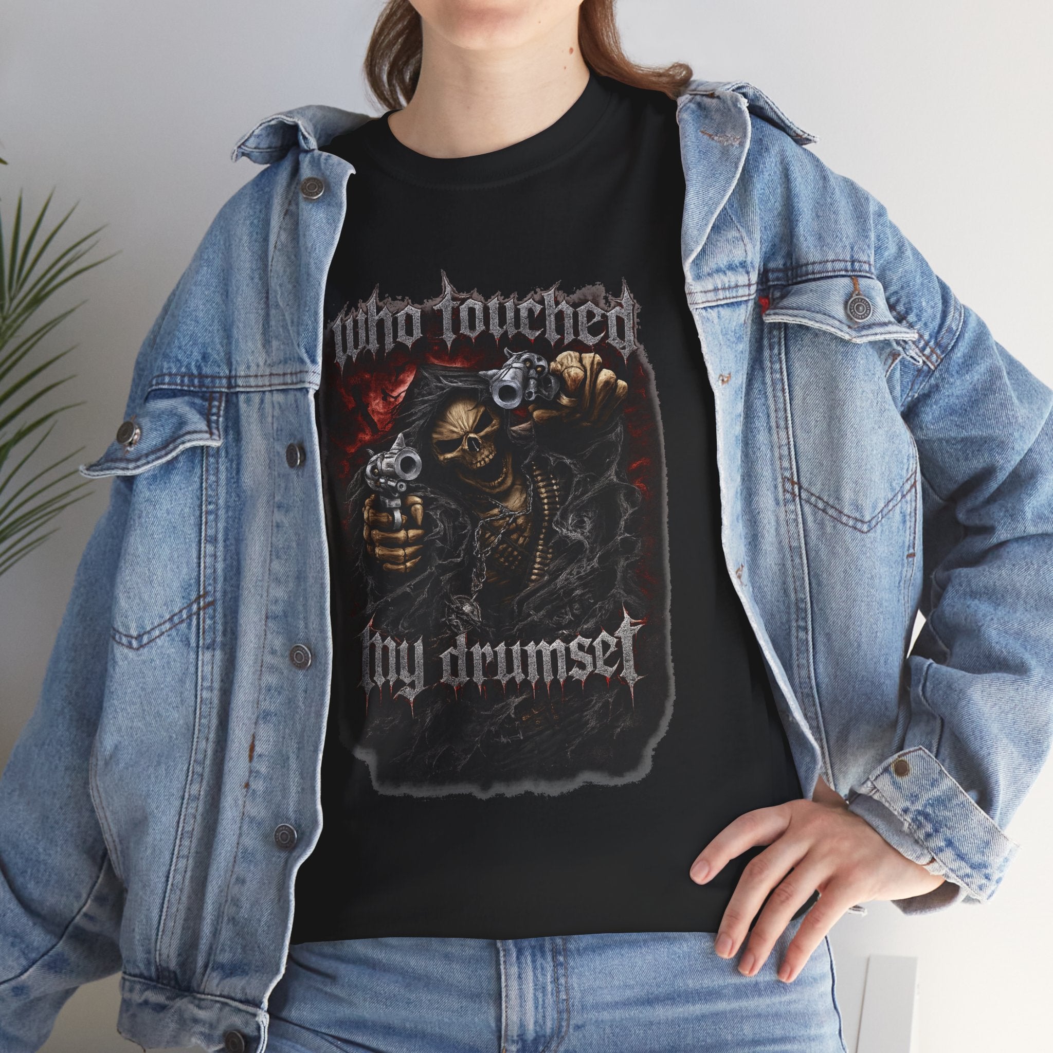 Who Touched My Drumset Tee